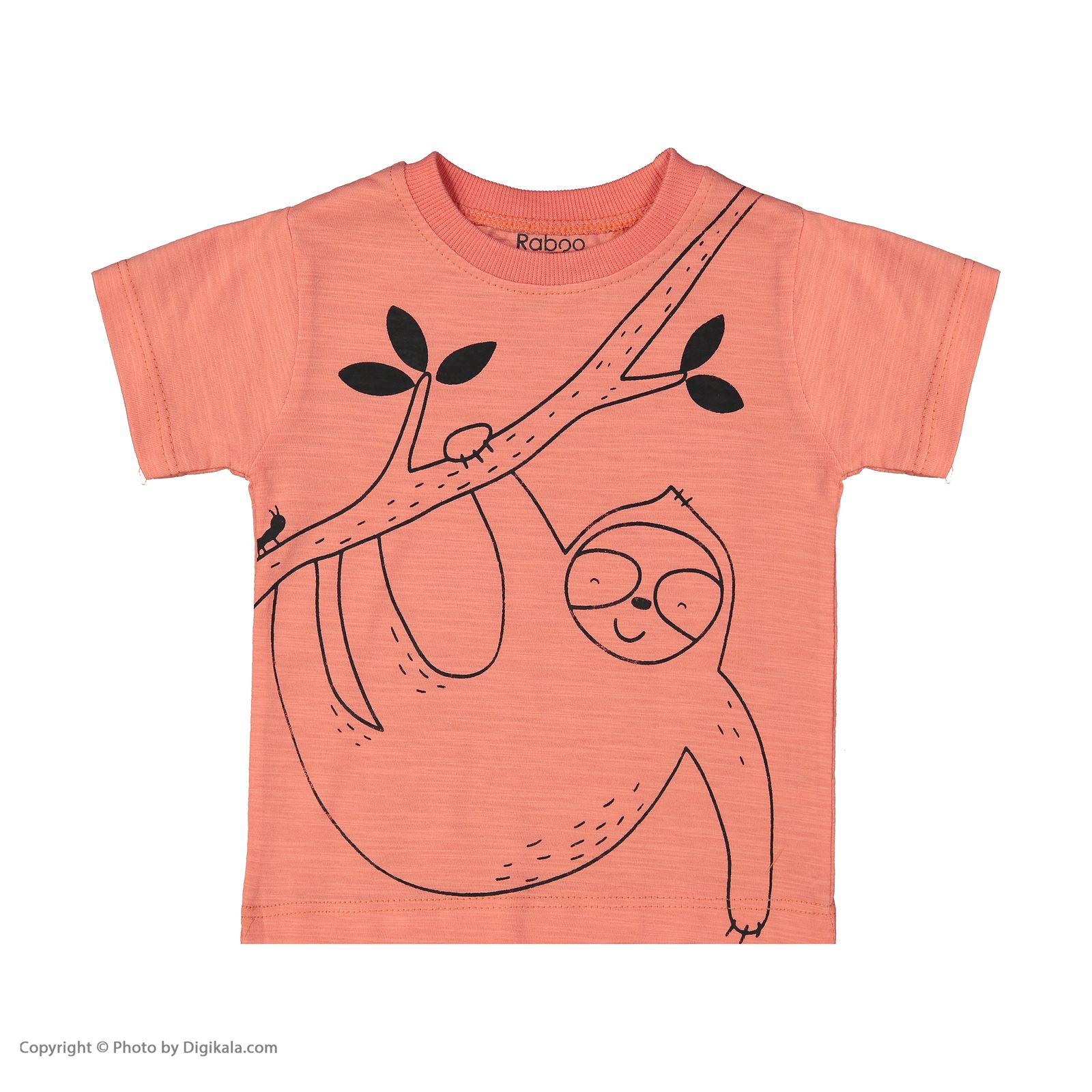 تی شرت دخترانه رابو مدل 2051117-22 -  - 2