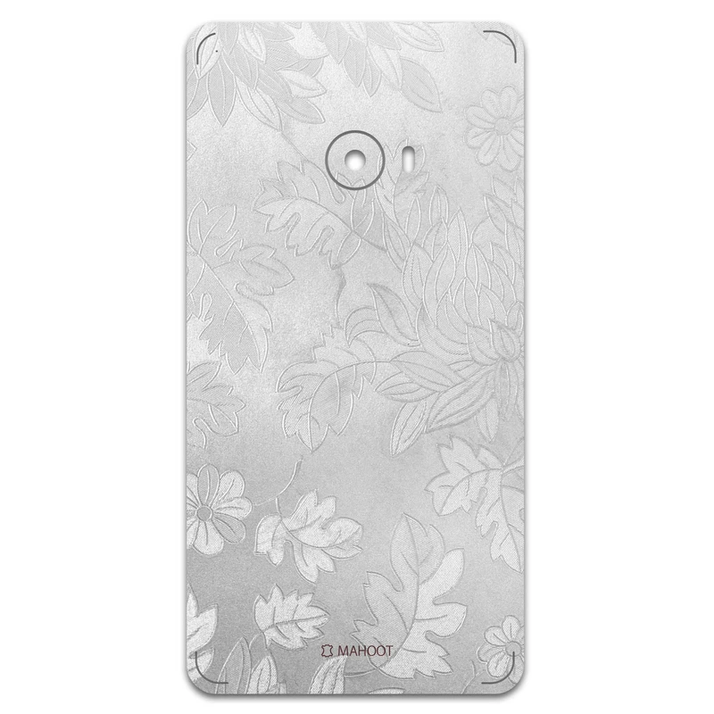 برچسب پوششی ماهوت مدل Silver-Wildflower مناسب برای گوشی موبایل شیائومی Mi Note 2