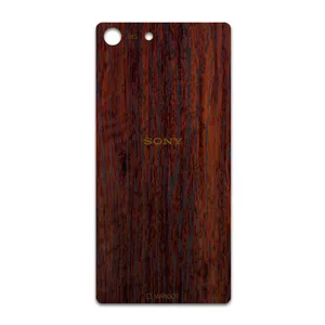 MAHOOT Red-Wood Cover Sticker for Sony Xperia M5
