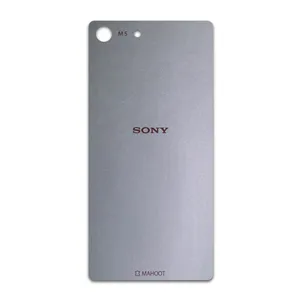 MAHOOT Matte-Silver Cover Sticker for Sony Xperia M5