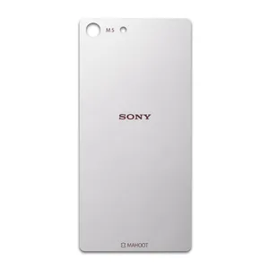 MAHOOT Matte-White Cover Sticker for Sony Xperia M5