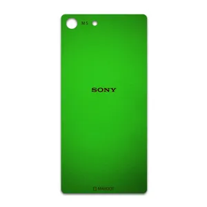 MAHOOT Metallic-Green Cover Sticker for Sony Xperia M5