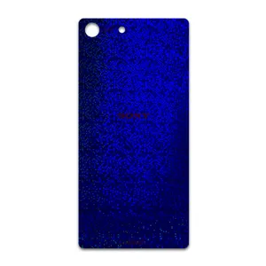 MAHOOT Blue-Holographic Cover Sticker for Sony Xperia M5