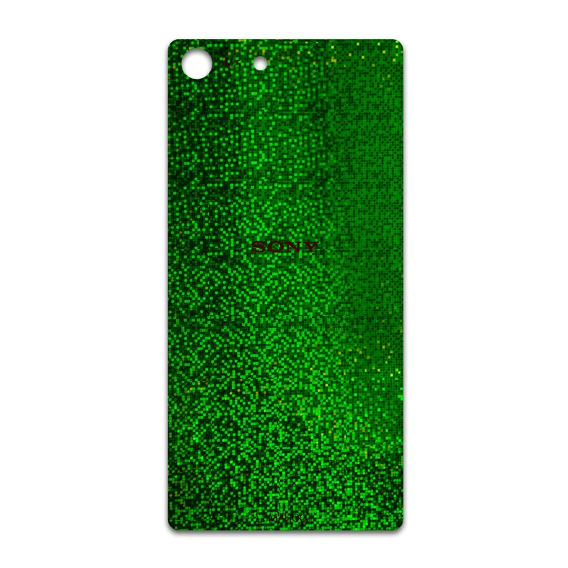 برچسب پوششی ماهوت مدل Green-Holographic مناسب برای گوشی موبایل سونی Xperia M5