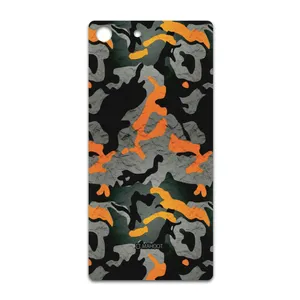 MAHOOT Autumn-Army Cover Sticker for Sony Xperia M5