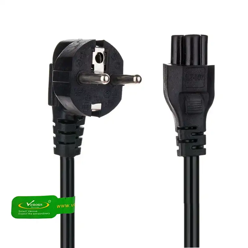 کابل برق سه پین منبع تغذیه لپ تاپ   ونوس مدل V209 طول 1.5 متر