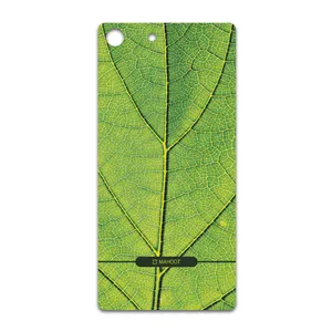MAHOOT Leaf-Texture Cover Sticker for Sony Xperia M5