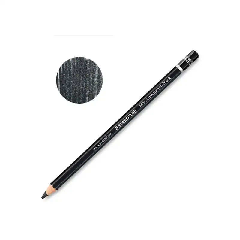 مداد طراحی استدلر مدل Mars lumograph 8B