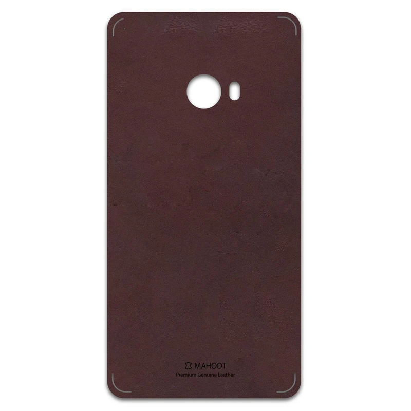 برچسب پوششی ماهوت مدل Matte-Dark-Brown-Leather مناسب برای گوشی موبایل شیائومی Mi Note 2