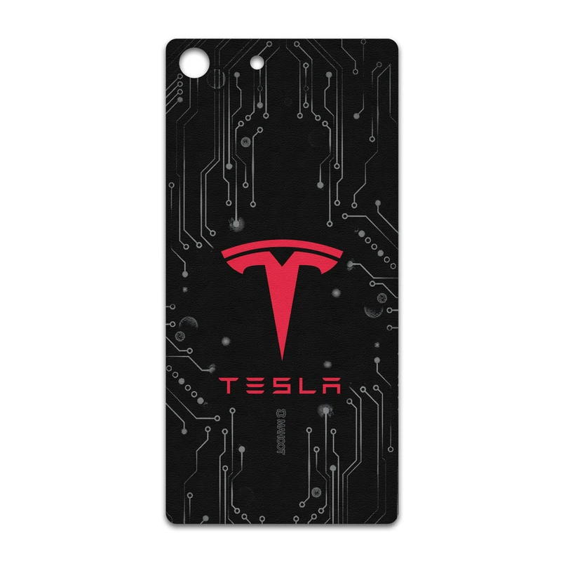 برچسب پوششی ماهوت مدل TESLA-Motors مناسب برای گوشی موبایل سونی Xperia M5