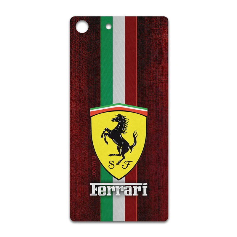 برچسب پوششی ماهوت مدل Ferrari مناسب برای گوشی موبایل سونی Xperia M5