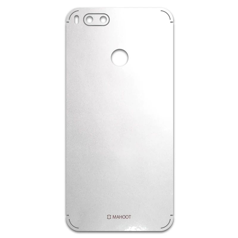 برچسب پوششی ماهوت مدل Metallic-White مناسب برای گوشی موبایل شیائومی Mi A1
