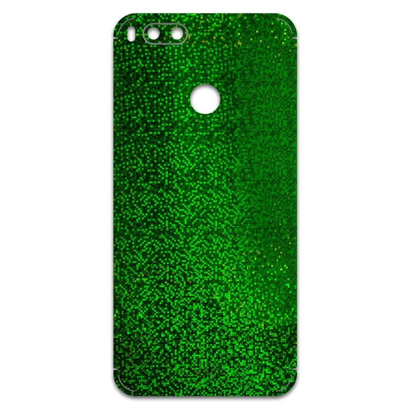 برچسب پوششی ماهوت مدل Green-Holographic مناسب برای گوشی موبایل شیائومی Mi A1