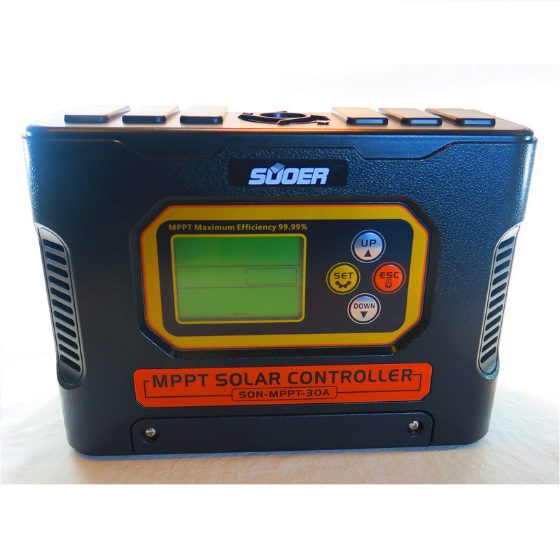 کنترل کننده دیجیتال شارژ خورشیدی سوئر مدل SON-MPPT-30A