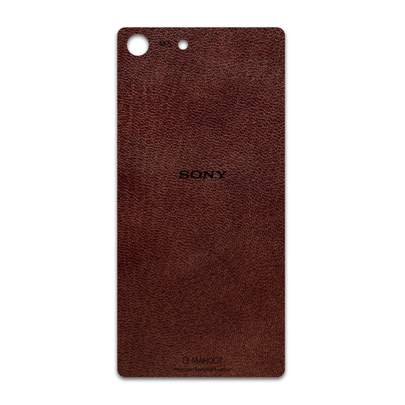 برچسب پوششی ماهوت مدل Natural-Leather مناسب برای گوشی موبایل سونی Xperia M5