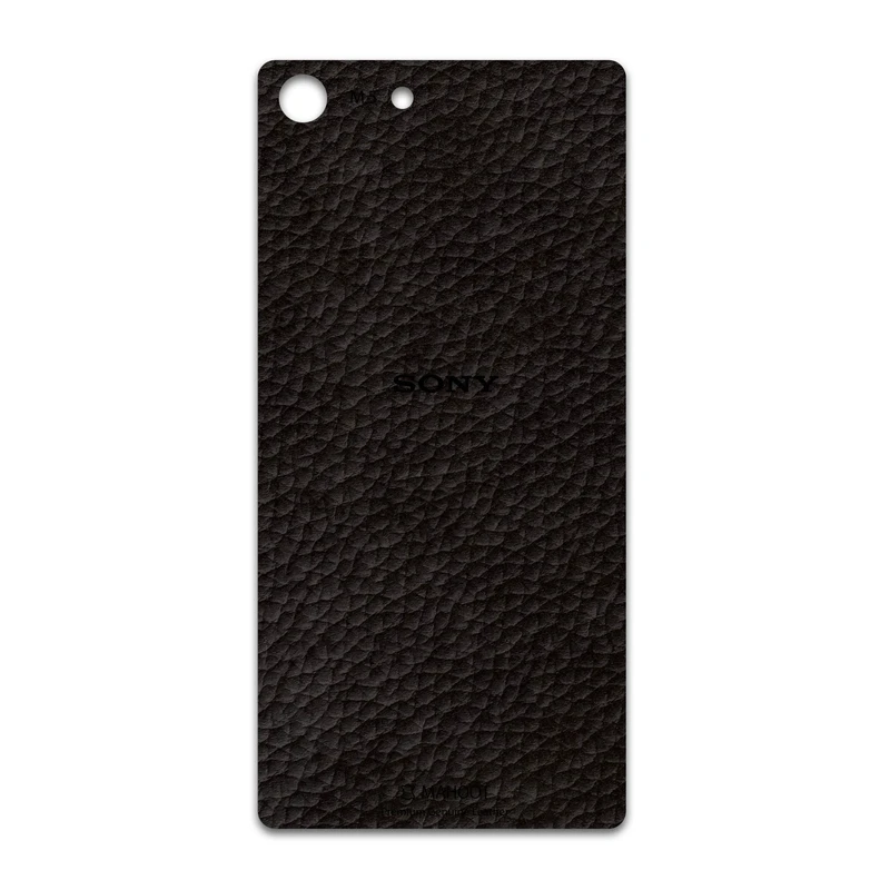 برچسب پوششی ماهوت مدل Dark-Brown-Leather مناسب برای گوشی موبایل سونی Xperia M5