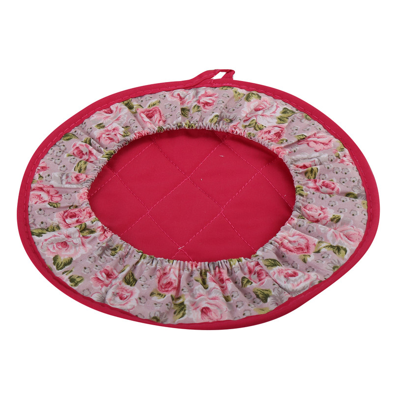ست دم کنی 3 تکه طرح گل کد DK 205