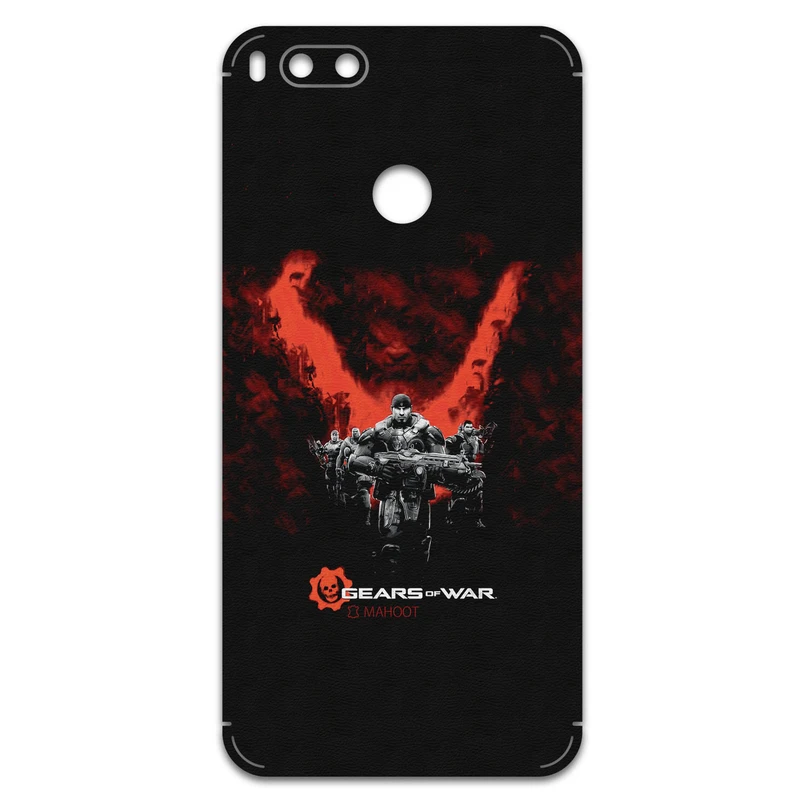 برچسب پوششی ماهوت مدل GEARS-OF-WAR-Game مناسب برای گوشی موبایل شیائومی Mi A1