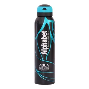  اسپری ضد تعریق مردانه آلفابت مدل aqua حجم 150 میلی لیتر