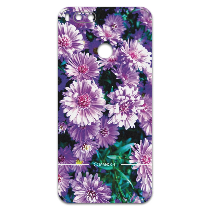 برچسب پوششی ماهوت مدل Purple-Flower مناسب برای گوشی موبایل شیائومی Mi 5X