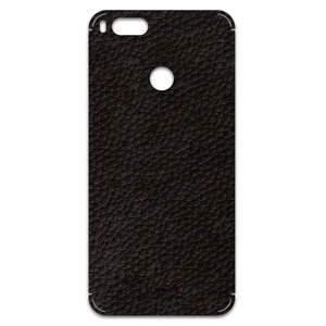 MAHOOT Dark-Brown-Leather Cover Sticker for Xiaomi Mi A1