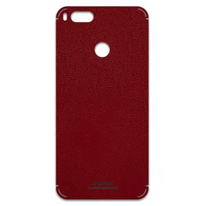 MAHOOT Red-Leather Cover Sticker for Xiaomi Mi A1
