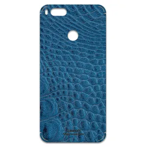 MAHOOT Blue-Crocodile-Leather Cover Sticker for Xiaomi Mi A1