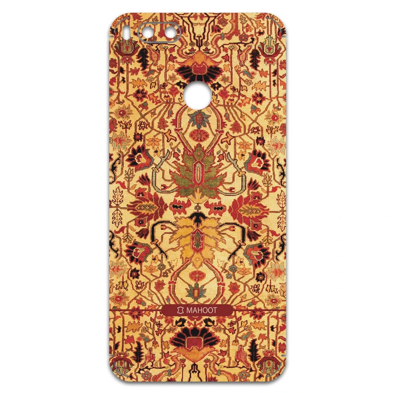 برچسب پوششی ماهوت مدل Persian-Carpet-Yellow مناسب برای گوشی موبایل شیائومی Mi 5X
