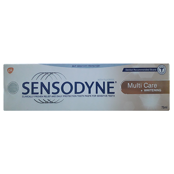 خمیر دندان سنسوداین مدل Multi Care حجم 75 میلی لیتر 