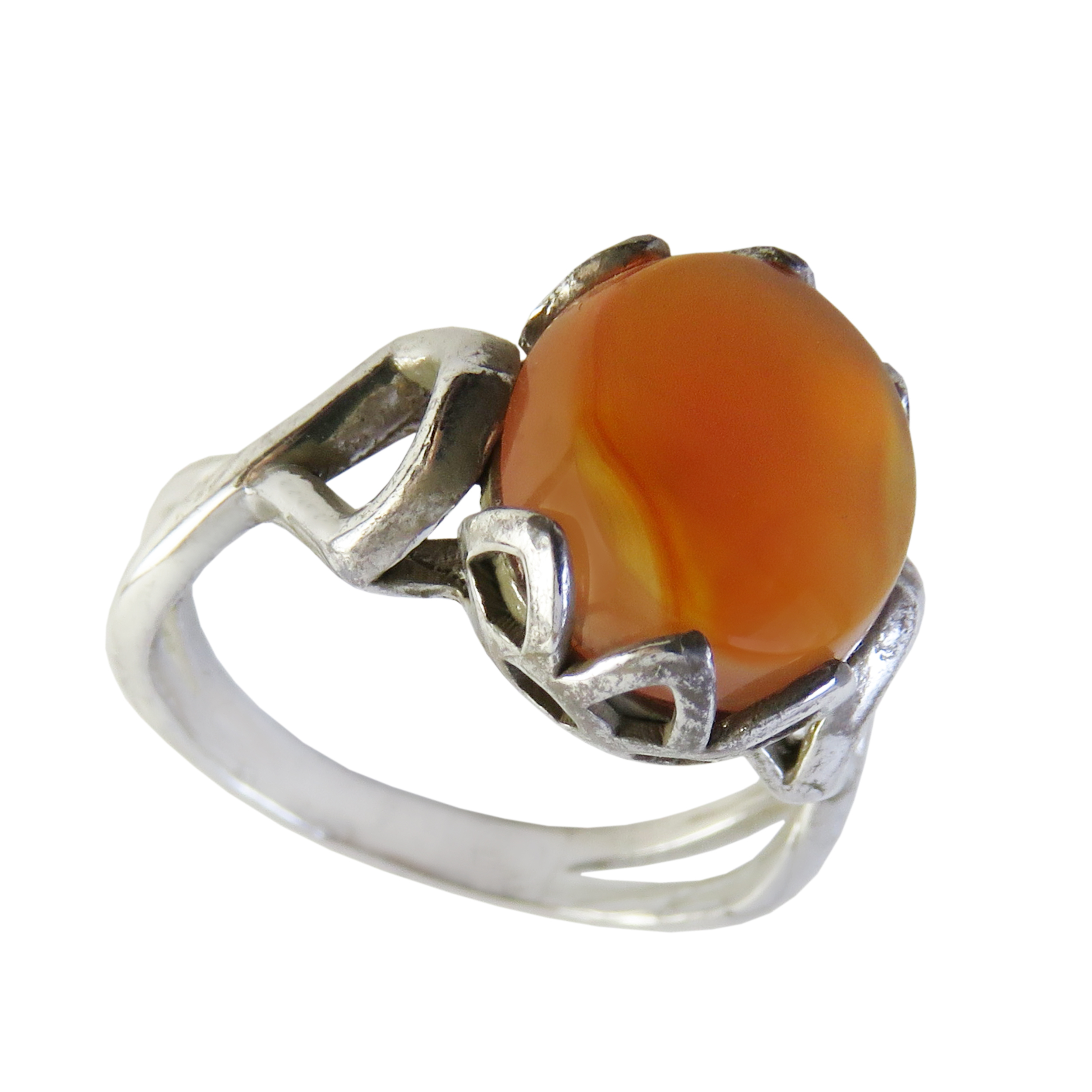 انگشتر نقره زنانه کد 2331