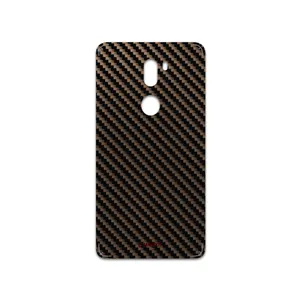 MAHOOT Glossy-Brown-Fiber Cover Sticker for Xiaomi Mi 5s Plus