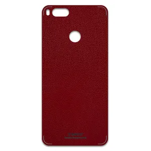 MAHOOT Red-Leather Cover Sticker for Xiaomi Mi 5X