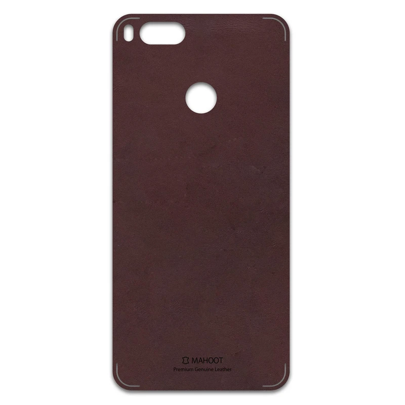 برچسب پوششی ماهوت مدل Matte-Dark-Brown-Leather مناسب برای گوشی موبایل شیائومی Mi 5X