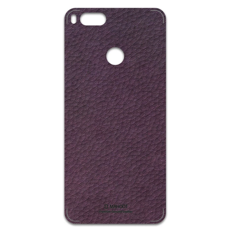 برچسب پوششی ماهوت مدل Purple-Leather مناسب برای گوشی موبایل شیائومی Mi 5X