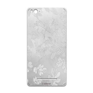 MAHOOT Silver-Wildflower Cover Sticker for Xiaomi Mi 4c