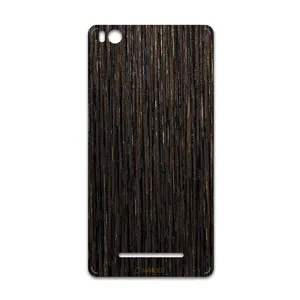 MAHOOT Dark-Gold-Stripes-Wood Cover Sticker for Xiaomi Mi 4c
