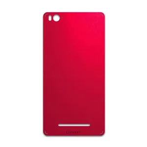 MAHOOT Matte-Warm-Red Cover Sticker for Xiaomi Mi 4c