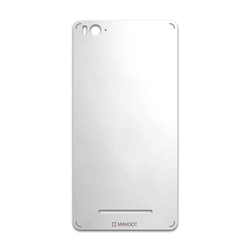 برچسب پوششی ماهوت مدل Metallic-White مناسب برای گوشی موبایل شیائومی Mi 4c