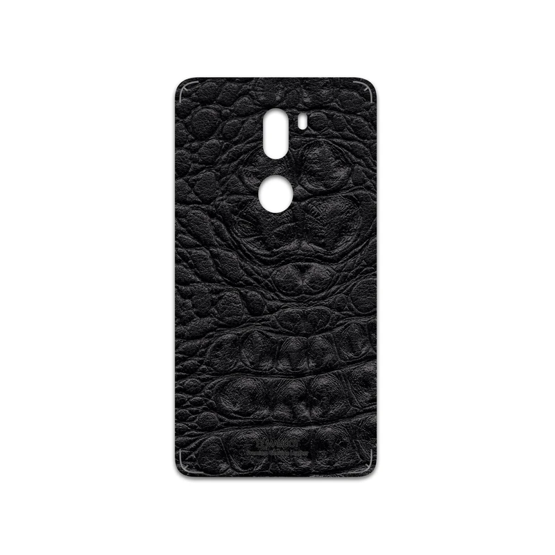 برچسب پوششی ماهوت مدل Black-Crocodile-Leather مناسب برای گوشی موبایل شیائومی Mi 5s Plus