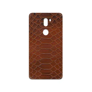 MAHOOT Brown-Snake-Leather Cover Sticker for Xiaomi Mi 5s Plus
