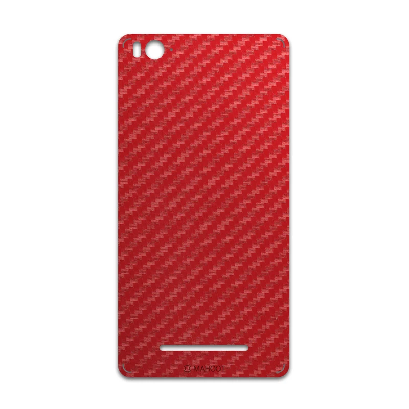 برچسب پوششی ماهوت مدل Red-Fiber مناسب برای گوشی موبایل شیائومی Mi 4i