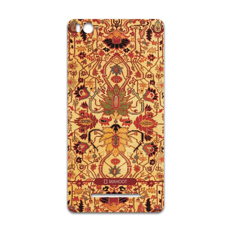 برچسب پوششی ماهوت مدل Persian-Carpet-Yellow مناسب برای گوشی موبایل شیائومی Mi 4c