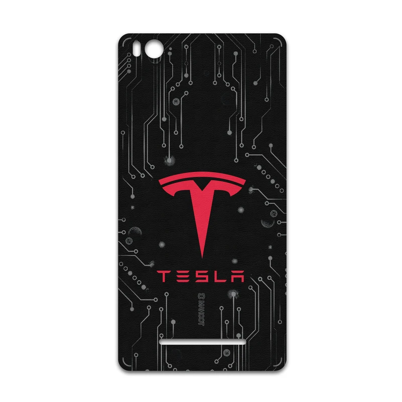 برچسب پوششی ماهوت مدل TESLA-Motors مناسب برای گوشی موبایل شیائومی Mi 4c