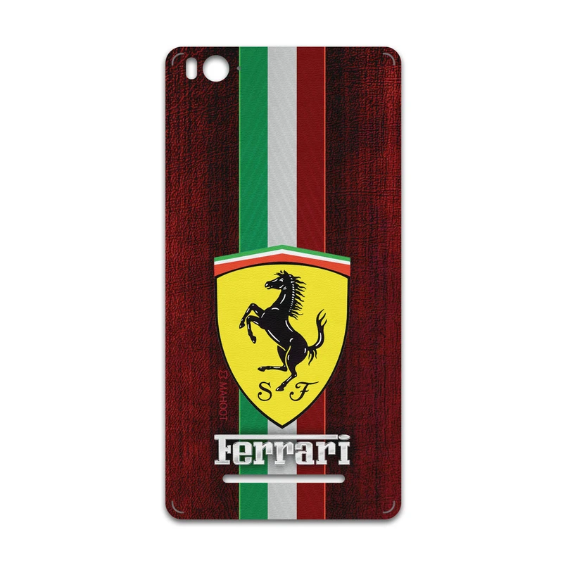 برچسب پوششی ماهوت مدل Ferrari مناسب برای گوشی موبایل شیائومی Mi 4c