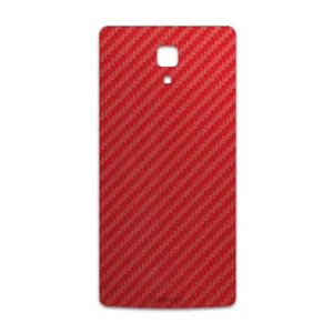 MAHOOT Red-Fiber Cover Sticker for Xiaomi Mi 4