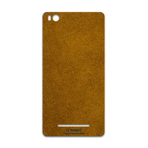 MAHOOT Brown-Chamois-Leather Cover Sticker for Xiaomi Mi 4c