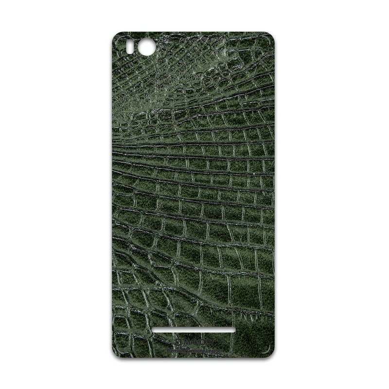 برچسب پوششی ماهوت مدل Green-Crocodile-Leather مناسب برای گوشی موبایل شیائومی Mi 4c