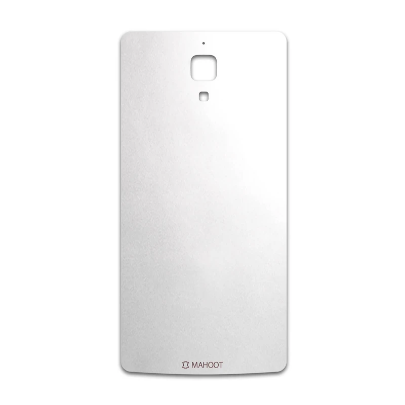 برچسب پوششی ماهوت مدل Metallic-White مناسب برای گوشی موبایل شیائومی Mi 4