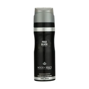 Woody Scence Polo Black Body Spray For Men 200 ml