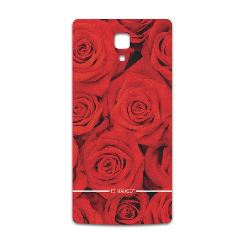 برچسب پوششی ماهوت مدل Red-Flower مناسب برای گوشی موبایل شیائومی Mi 4